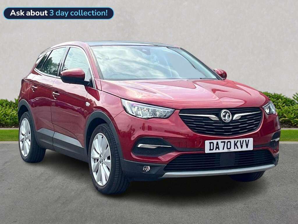 Vauxhall Grandland X 1.2 Turbo Elite Nav Suv 8Spd Euro Red
