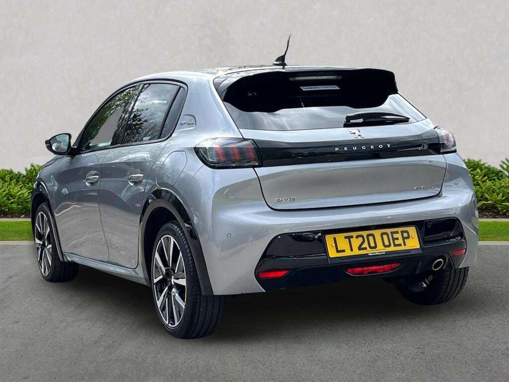 Peugeot 208 1.2 Puretech Gt Line Hatchback Eat Euro LT20OEP Grey #2