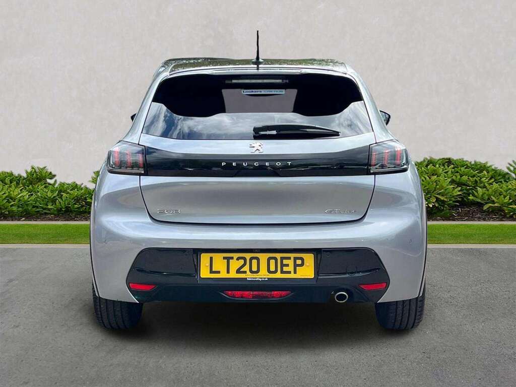 Peugeot 208 1.2 Puretech Gt Line Hatchback Eat Euro LT20OEP Grey #4