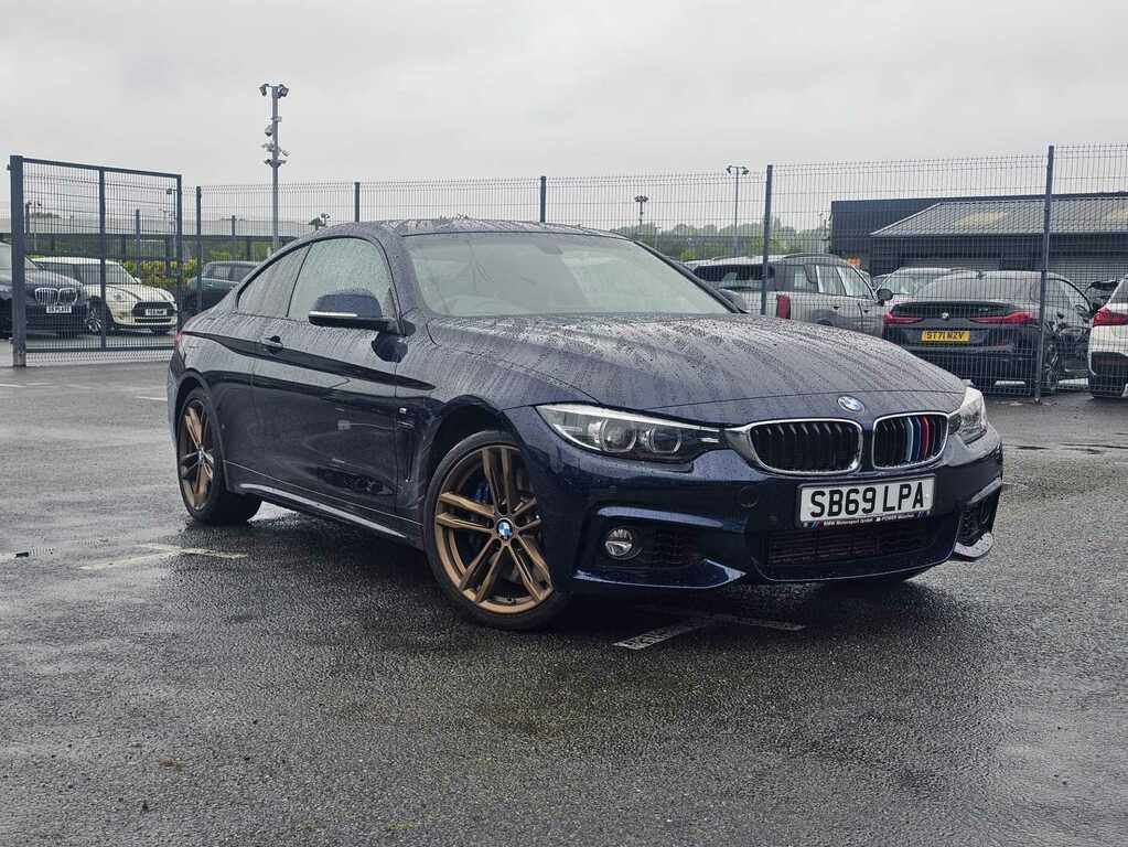 BMW 4 Series 435D Xdrive M Sport Professional Media Blue