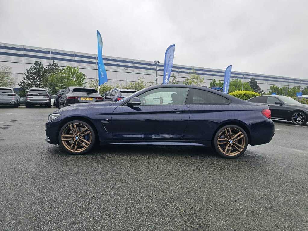 BMW 4 Series 435D Xdrive M Sport Professional Media Blue #4
