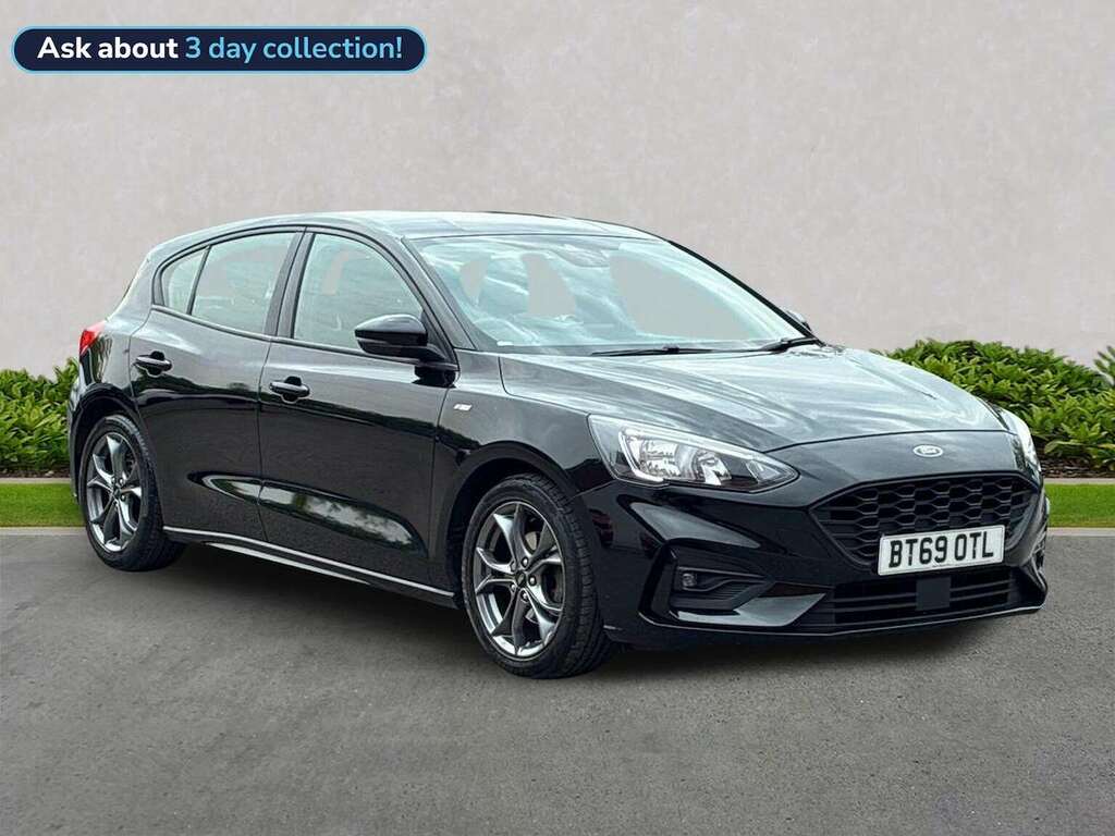 Ford Focus 1.0T Ecoboost St-line Hatchback Black