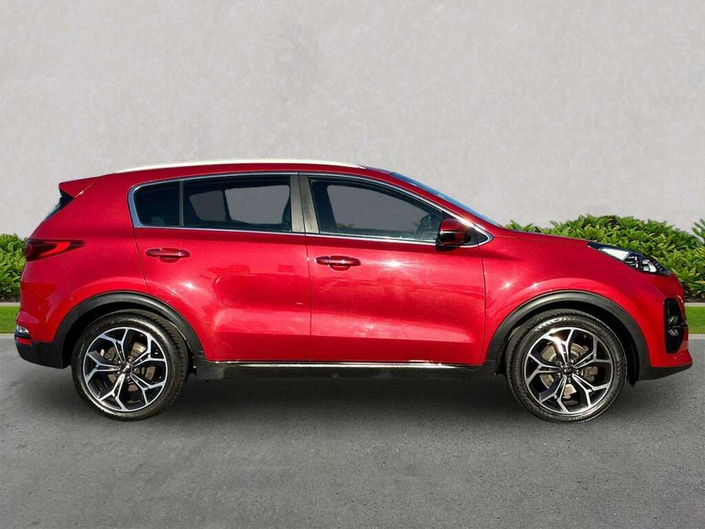 Kia Sportage 1.6 Crdi Ecodynamics Gt-line Suv Hybri RV69YYG Red #3