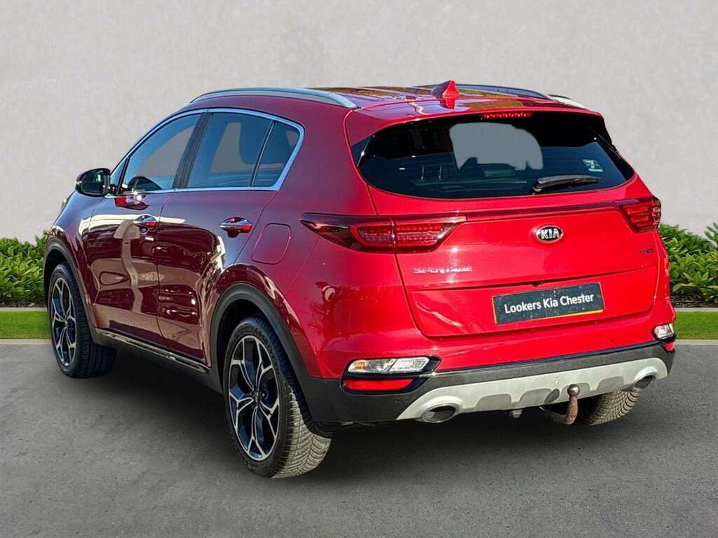 Kia Sportage 1.6 Crdi Ecodynamics Gt-line Suv Hybri RV69YYG Red #2