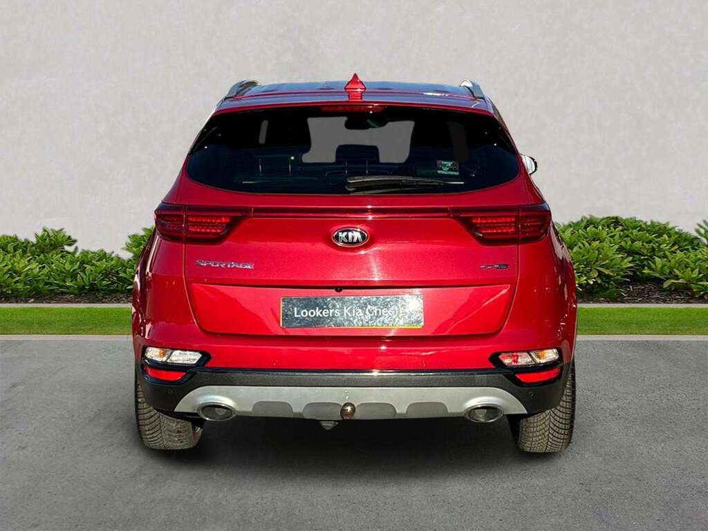 Kia Sportage 1.6 Crdi Ecodynamics Gt-line Suv Hybri RV69YYG Red #4