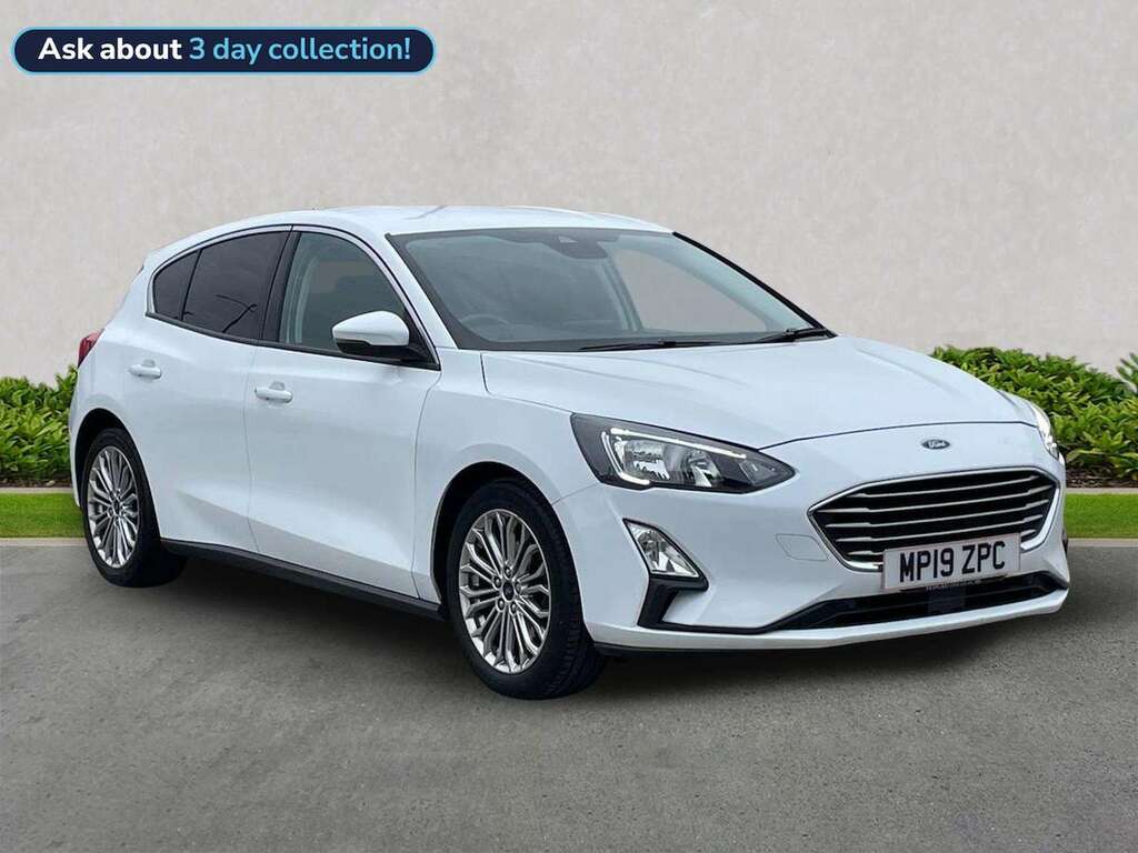 Ford Focus 1.0 Ecoboost 125 Titanium X White