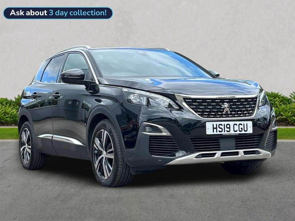 Peugeot 3008 1.5 Bluehdi Gt Line Suv Euro 6 Black