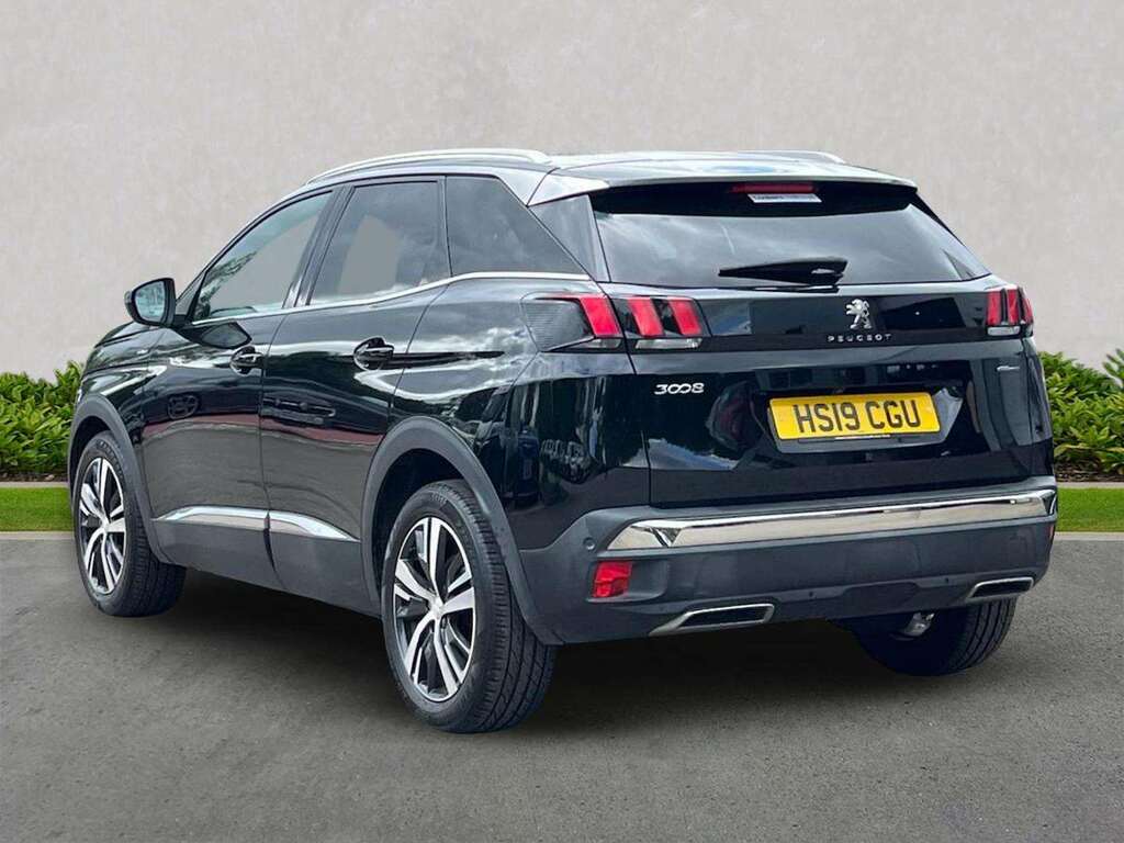 Peugeot 3008 1.5 Bluehdi Gt Line Suv Euro 6 HS19CGU Black #2