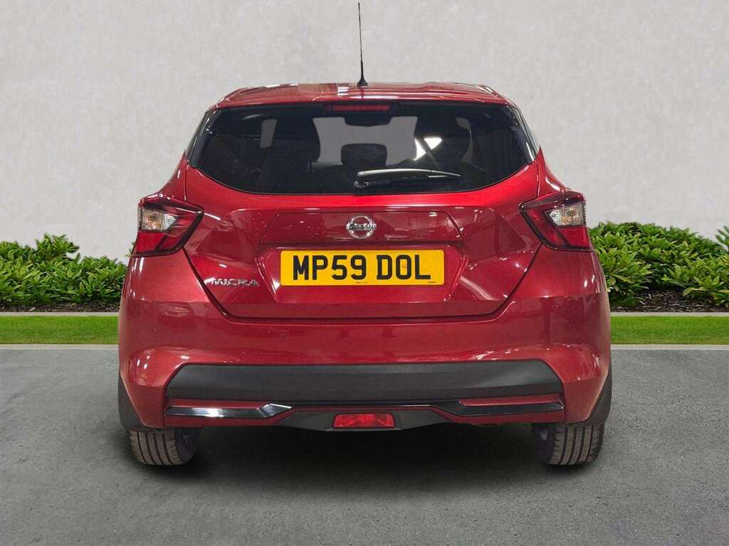 Nissan Micra 1.0 Ig-t 100 Tekna Xtronic LL19DME Red #4
