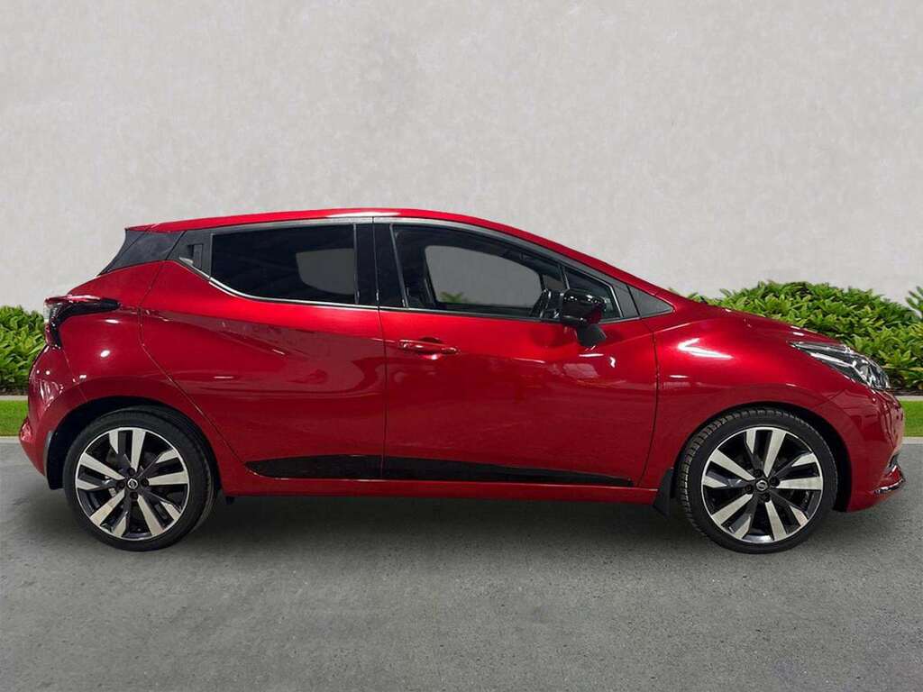 Nissan Micra 1.0 Ig-t 100 Tekna Xtronic LL19DME Red #3