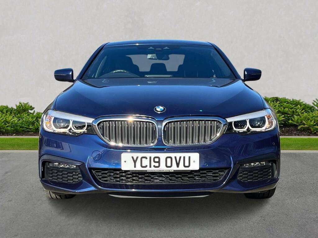 BMW 5 Series 2.0 520D M Sport Saloon Xdrive Eur YC19OVU Blue #5