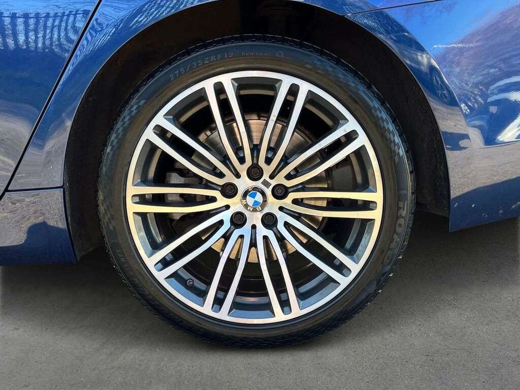 BMW 5 Series 2.0 520D M Sport Saloon Xdrive Eur YC19OVU Blue #6