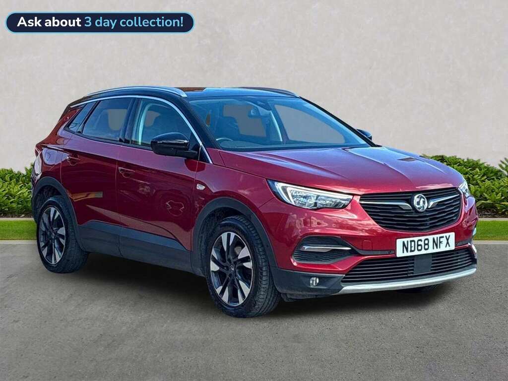 Vauxhall Grandland X 1.2 Turbo Gpf Sport Nav Suv Euro Red