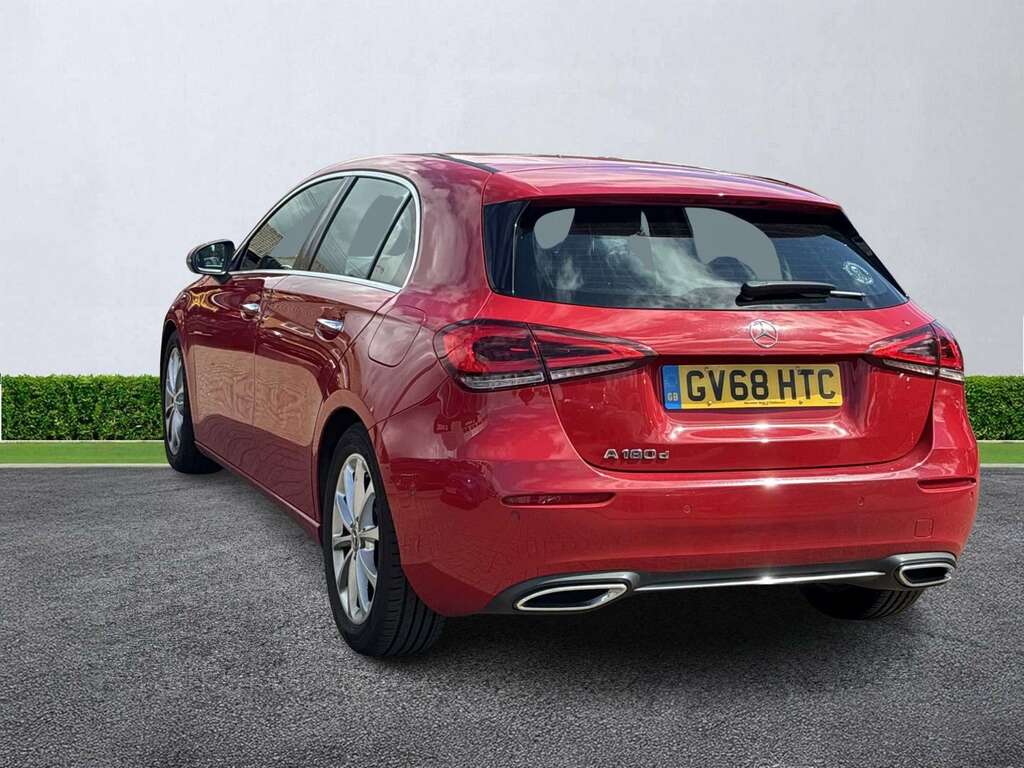 Mercedes-Benz A Class A180d Sport Executive GV68HTC Red #2