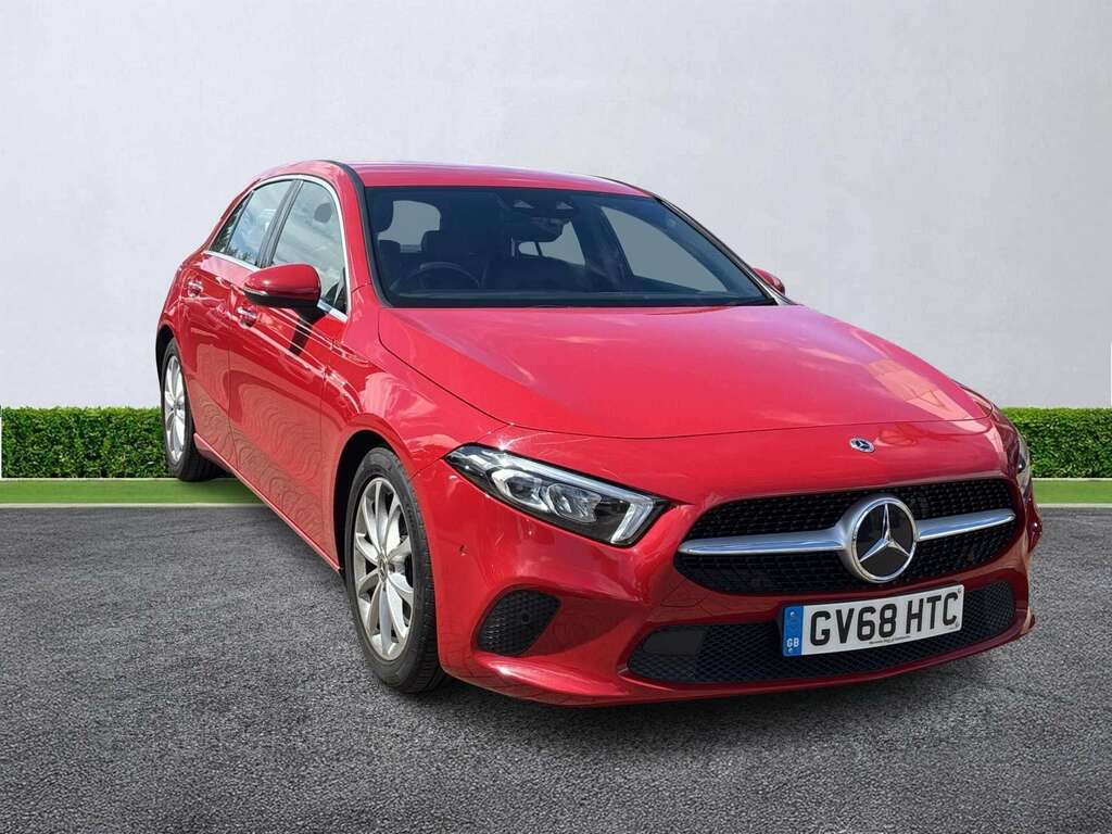 Mercedes-Benz A Class A180d Sport Executive Red
