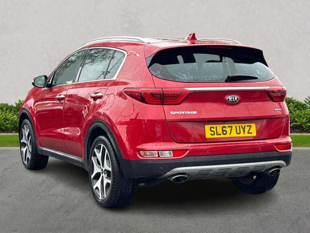 Kia Sportage 1.6T Gdi Gt-line SL67UYZ Red #2