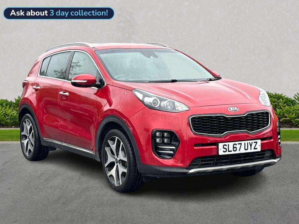 Kia Sportage 1.6T Gdi Gt-line Red