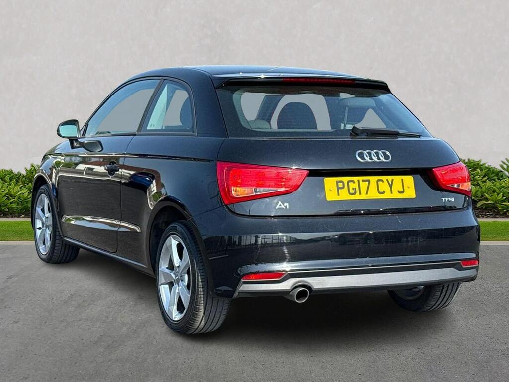 Audi A1 1.0 Tfsi Sport Hatchback Euro 6 PG17CYJ Black #2