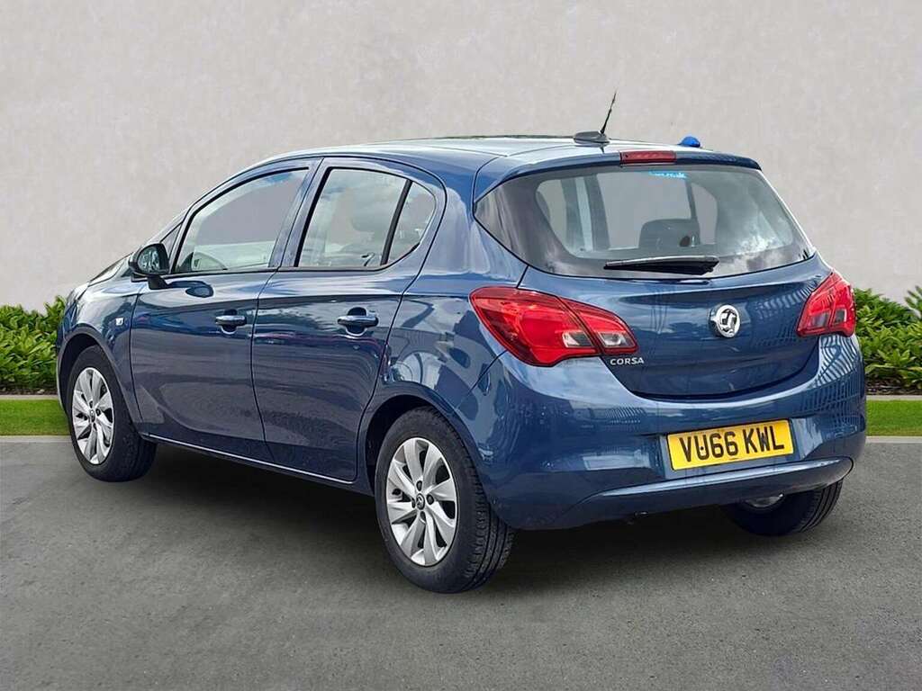 Vauxhall Corsa 1.4I Ecoflex Design Hatchback Eu VU66KWL Blue #2