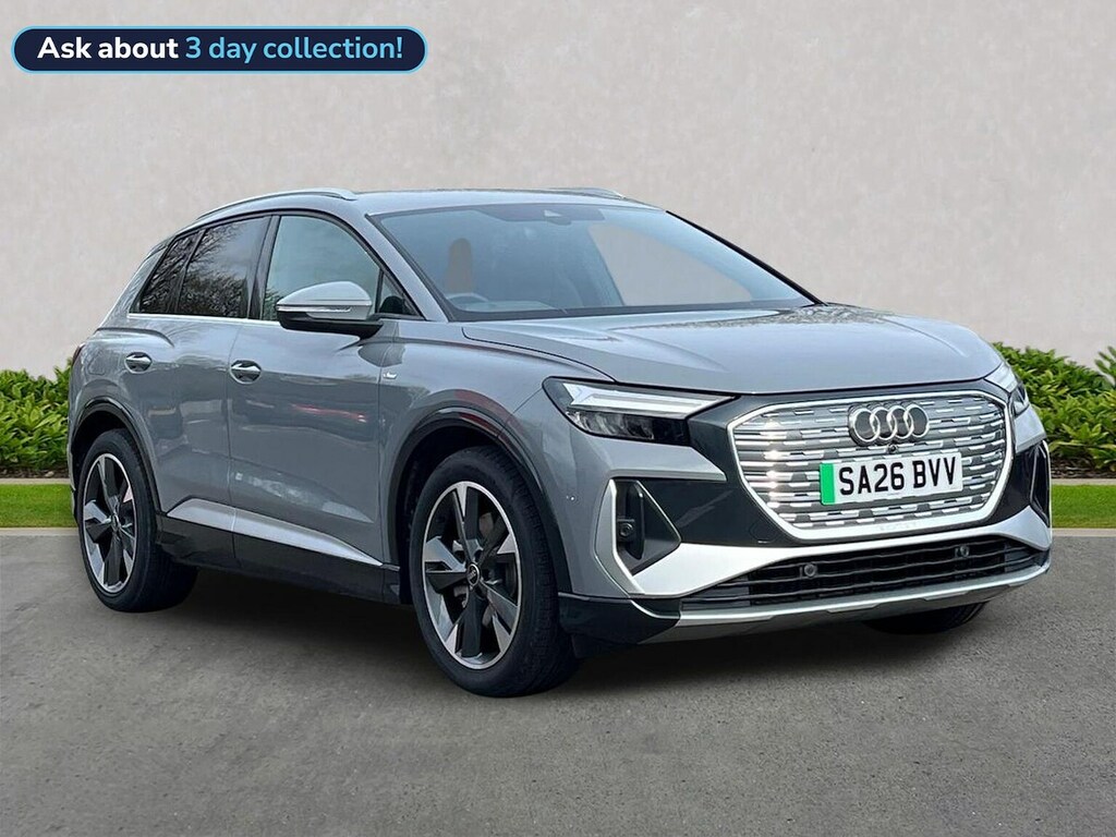 Audi Q4 E Tron 210Kw 45 82Kwh S Line Leather Grey