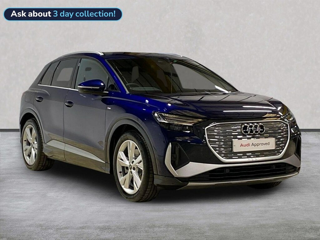 Audi Q4 E Tron 45 S Line Suv 82Kwh 286 Ps Blue