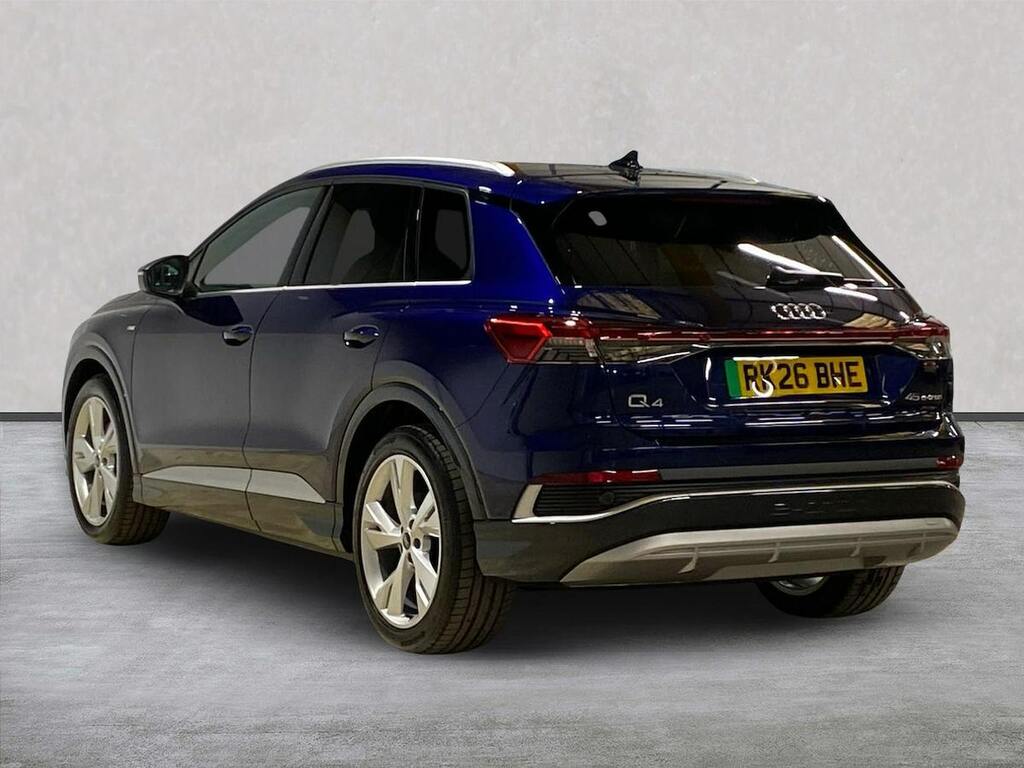 Audi Q4 E Tron 45 S Line Suv 82Kwh 286 Ps RK26BHE Blue #2