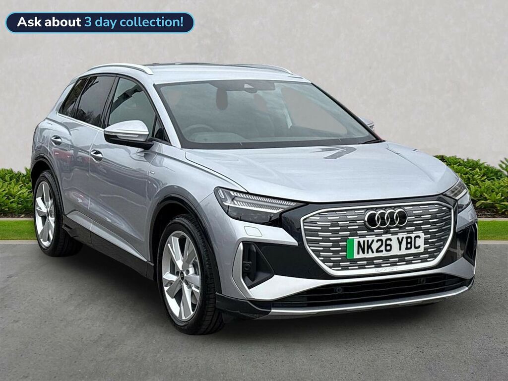 Audi Q4 E Tron 45 S Line Suv 82Kwh 286 Ps Silver