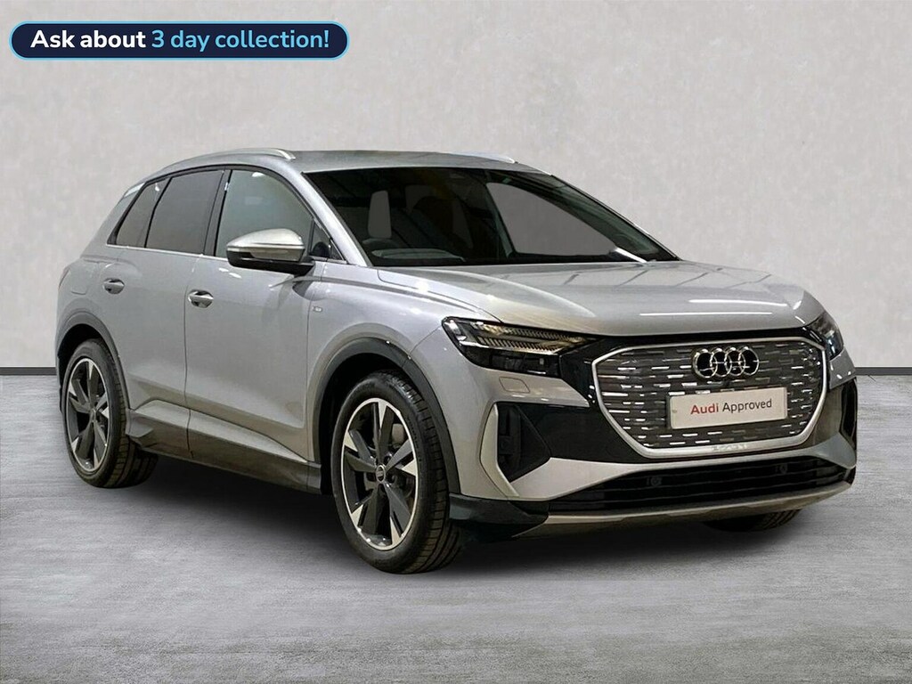 Audi Q4 E Tron 45 S Line Suv 82Kwh 286 Ps Silver