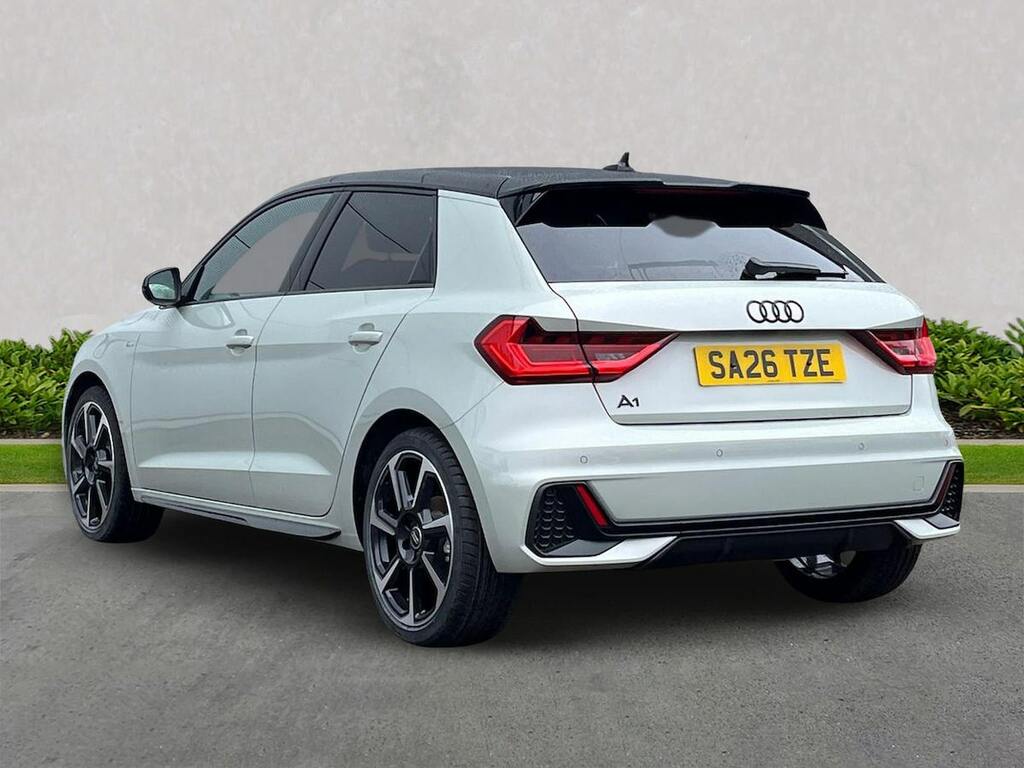 Audi A1 30 Tfsi Black Edition SA26TZE Silver #2