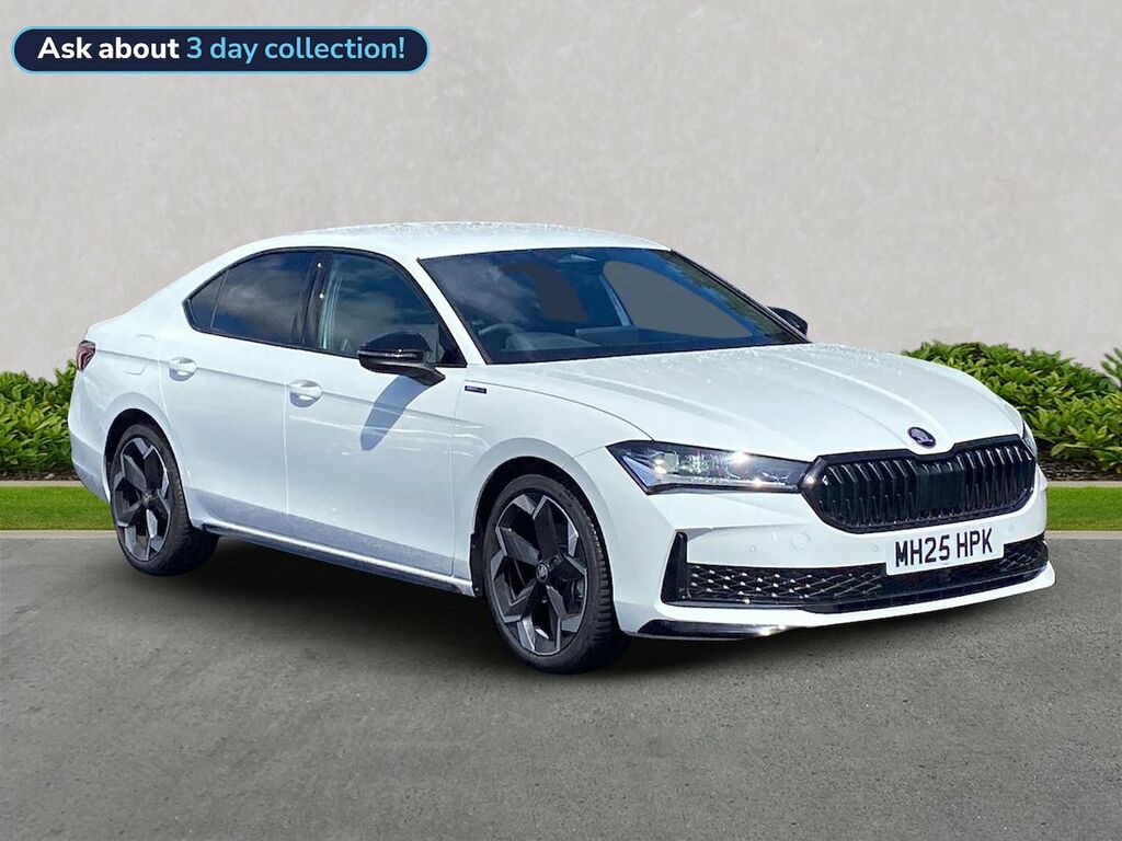 Skoda Superb 1.5 Tsi E-tec Mhev Sportline Hatchback White