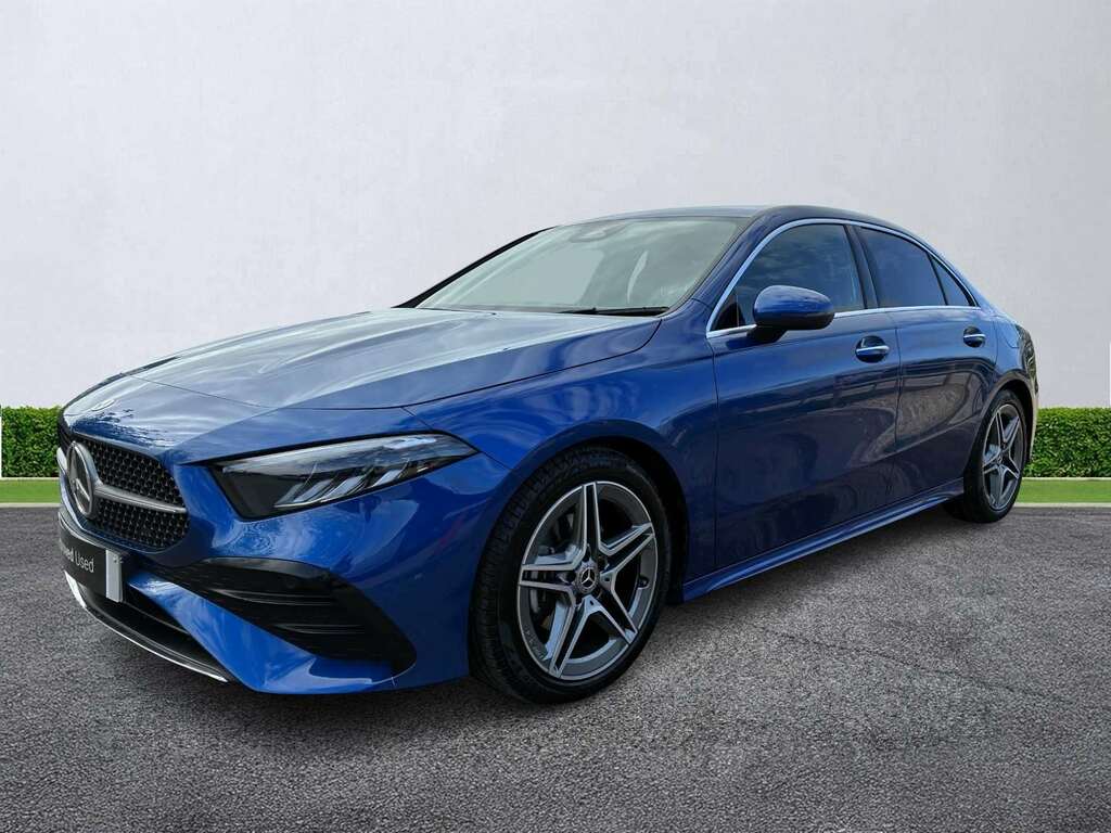 Mercedes-Benz A Class A180 Amg Line Executive GJ74XET Blue #3