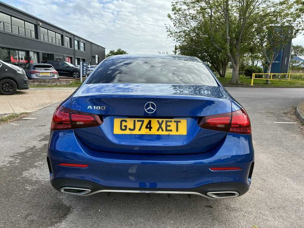Mercedes-Benz A Class A180 Amg Line Executive GJ74XET Blue #6