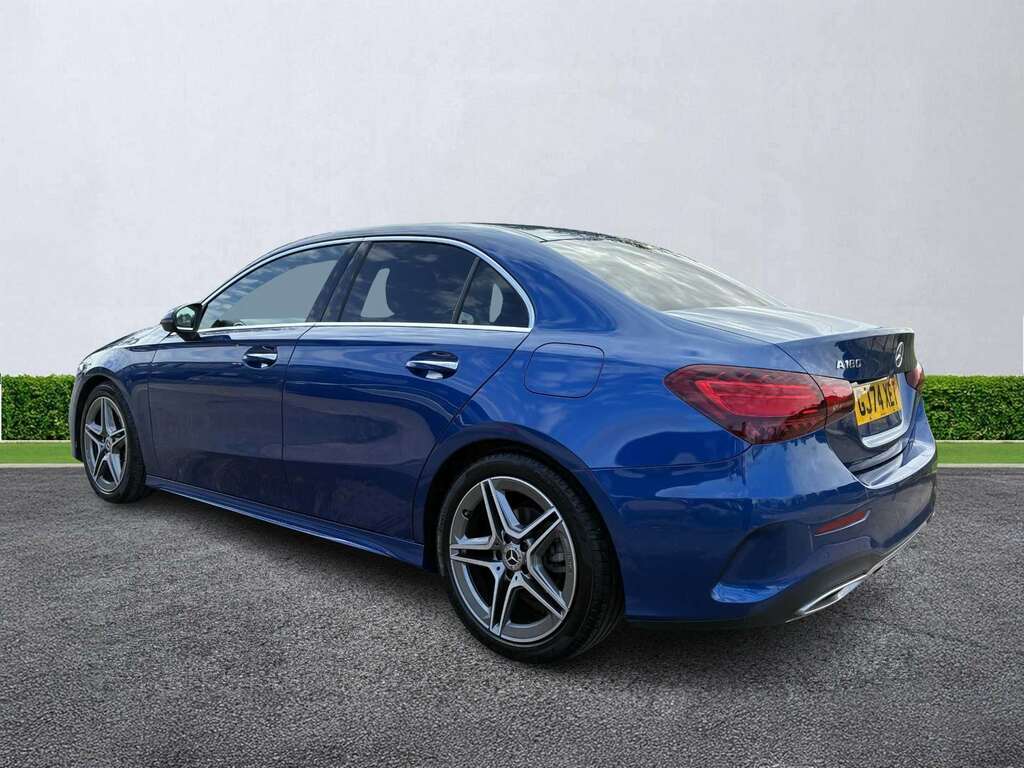 Mercedes-Benz A Class A180 Amg Line Executive GJ74XET Blue #5