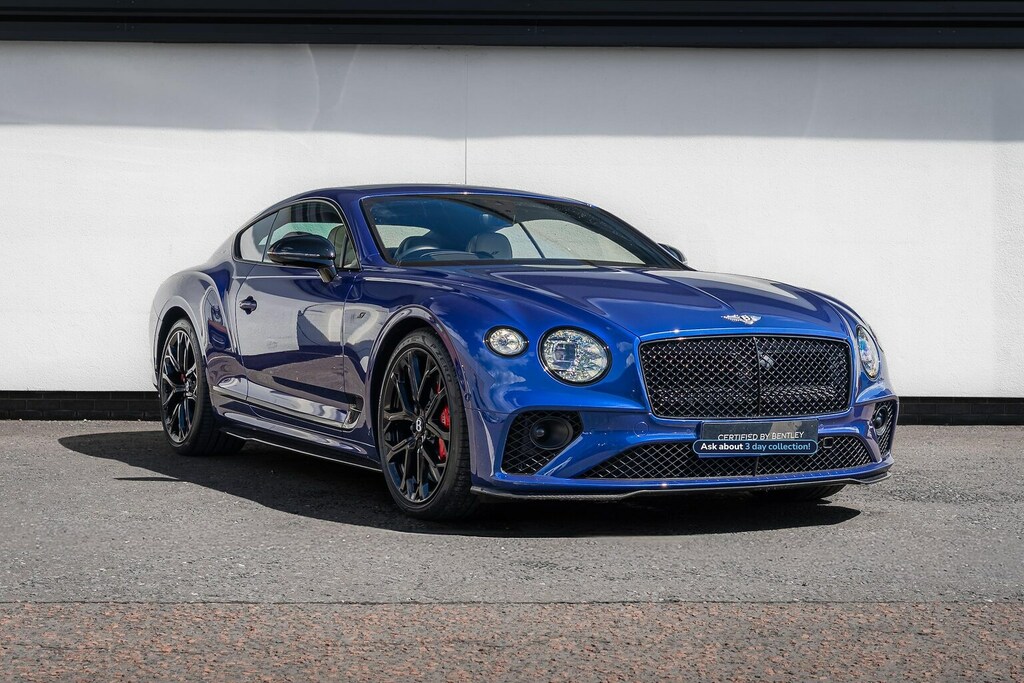 Bentley Continental Gt 4.0 V8 Gt S Coupe 4Wd Euro 6 Ss Blue