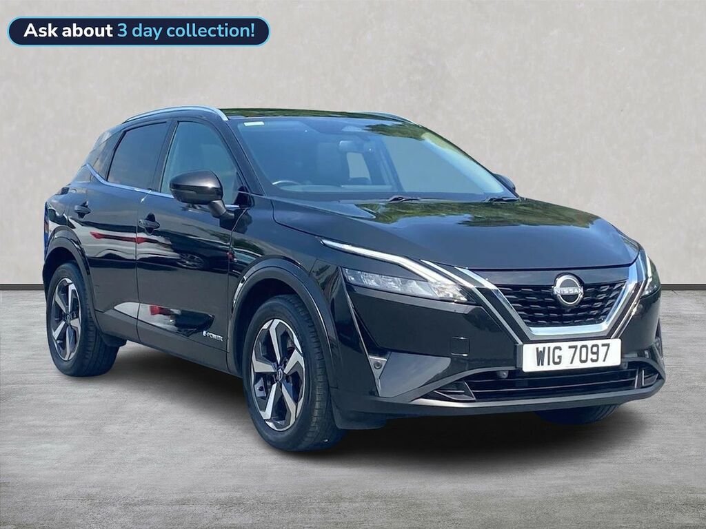 Nissan Qashqai Nissan Qashqai 1.5 E-power N-connecta Glass Roof Black