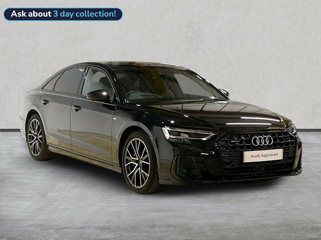 Audi A8 3.0 Tfsi V6 55 Black Edition Saloon Tip Black
