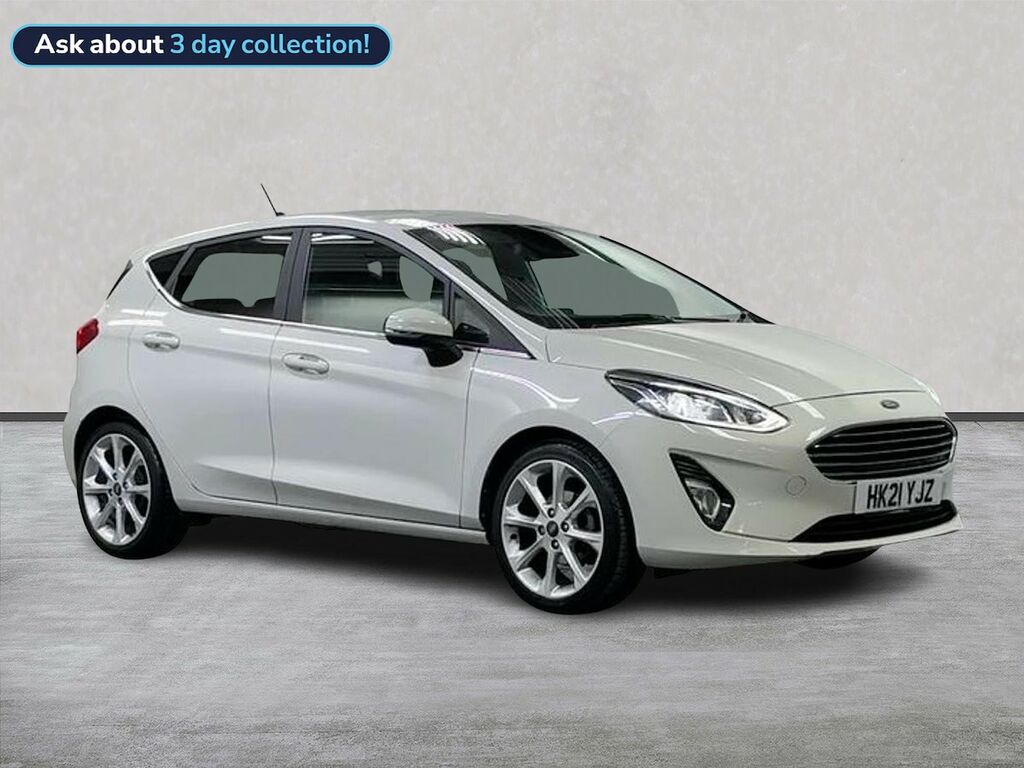 Ford Fiesta 1.0T Ecoboost Mhev Titanium X Hatchback White