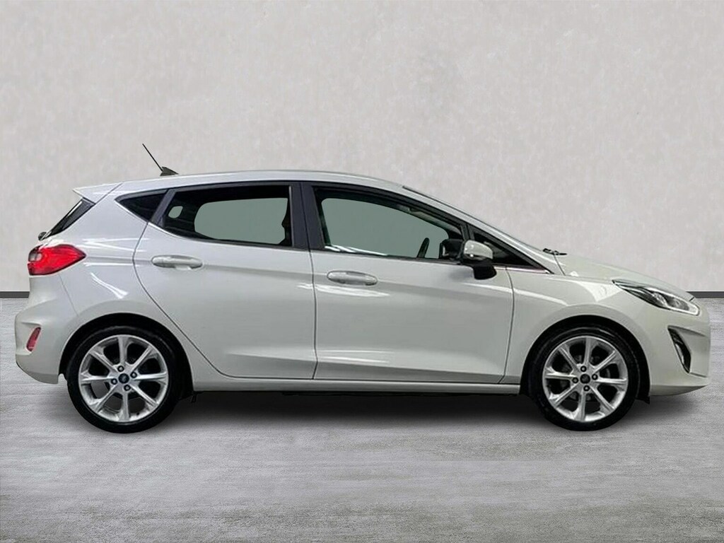 Ford Fiesta 1.0T Ecoboost Mhev Titanium X Hatchback HK21YJZ White #3