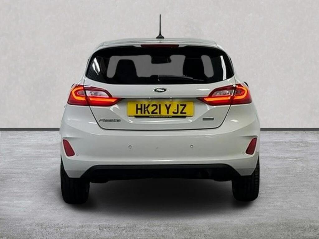 Ford Fiesta 1.0T Ecoboost Mhev Titanium X Hatchback HK21YJZ White #4