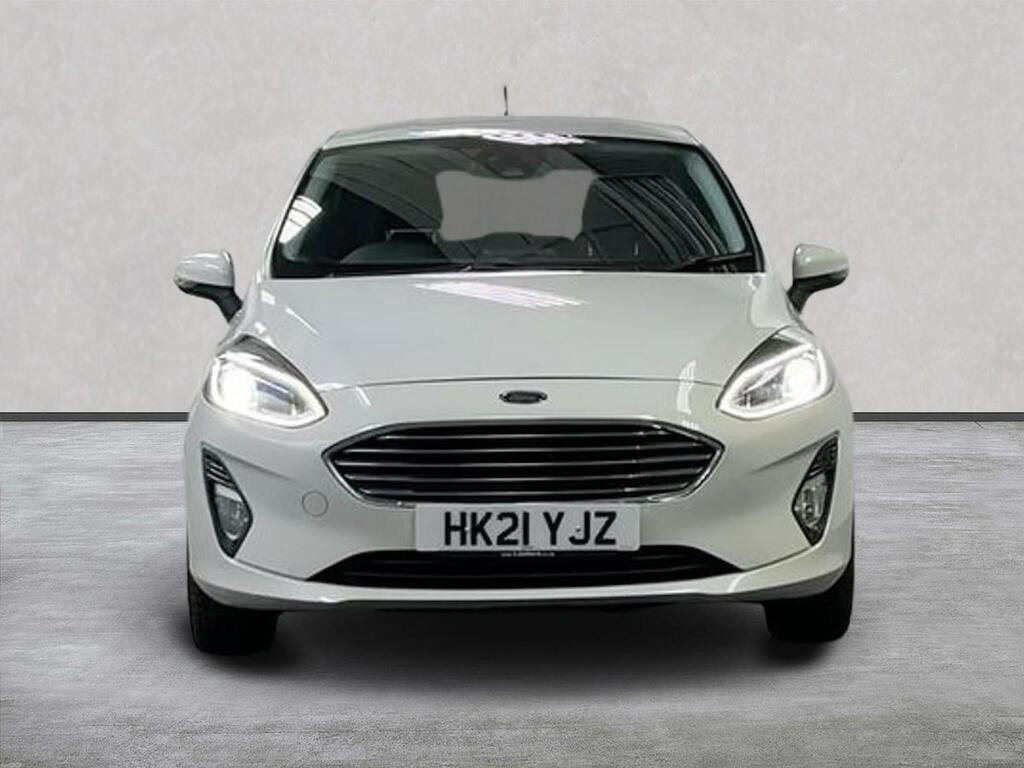 Ford Fiesta 1.0T Ecoboost Mhev Titanium X Hatchback HK21YJZ White #5