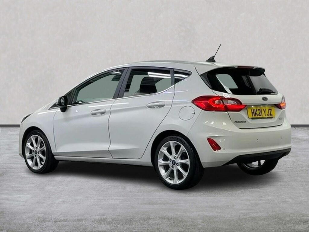 Ford Fiesta 1.0T Ecoboost Mhev Titanium X Hatchback HK21YJZ White #2