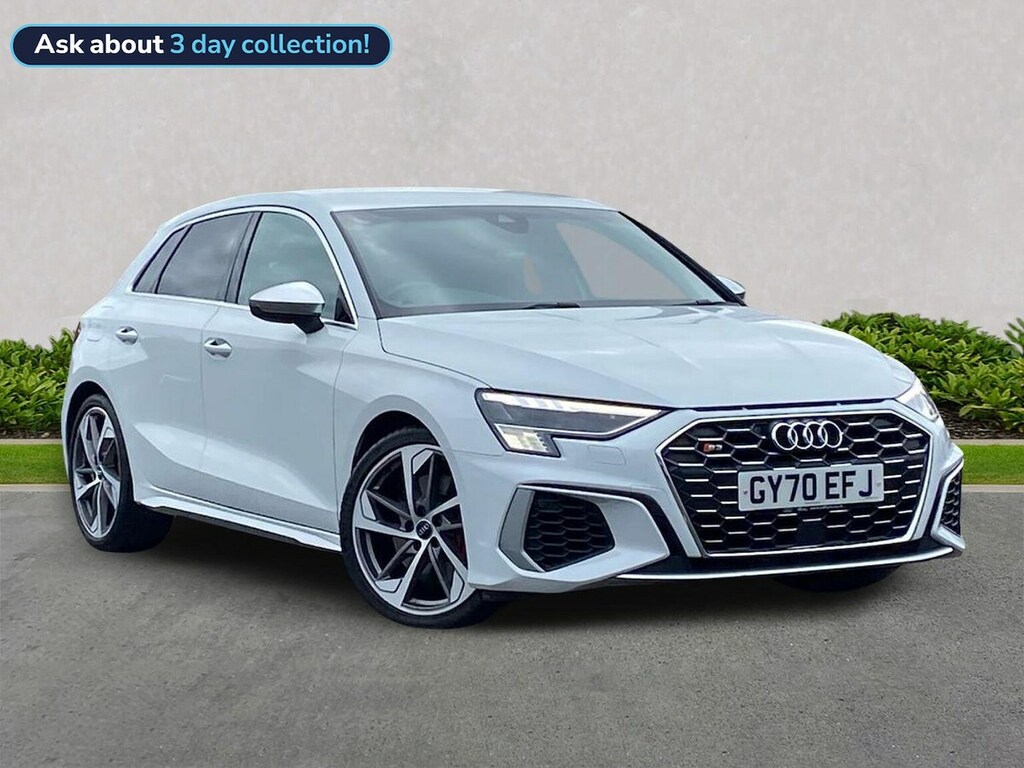Audi A3 2.0 Tfsi Sportback S Tronic Quattro Eur White