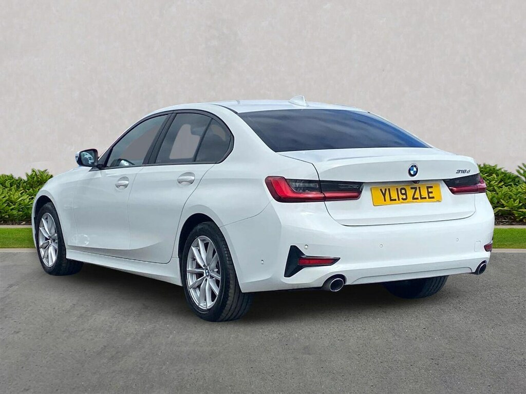 BMW 3 Series Bmw 318D Se YL19ZLE White #2