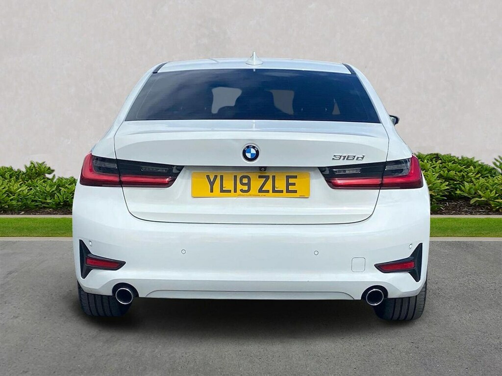 BMW 3 Series Bmw 318D Se YL19ZLE White #4
