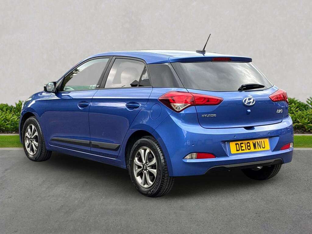Hyundai I20 1.2 Go Se Blue #2