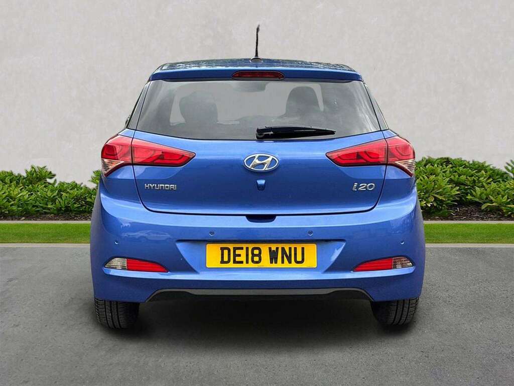 Hyundai I20 1.2 Go Se Blue #4
