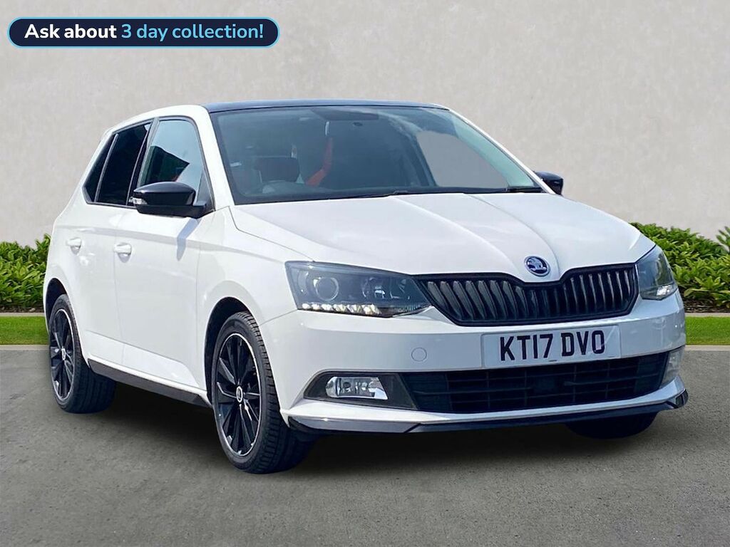 Skoda Fabia Fabia Monte Carlo White