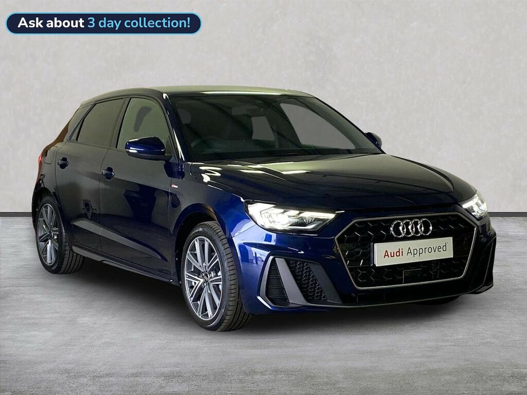 Audi A1 1.0 Tfsi 30 S Line Sportback S Tronic E Blue