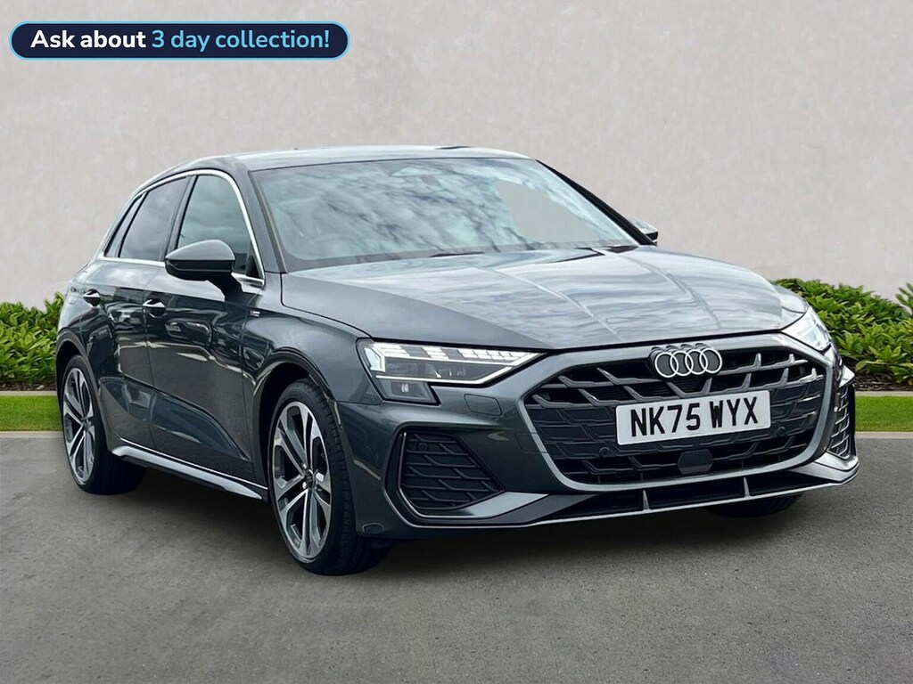 Audi A3 1.5 Tfsi 150 S Line S Tronic Grey