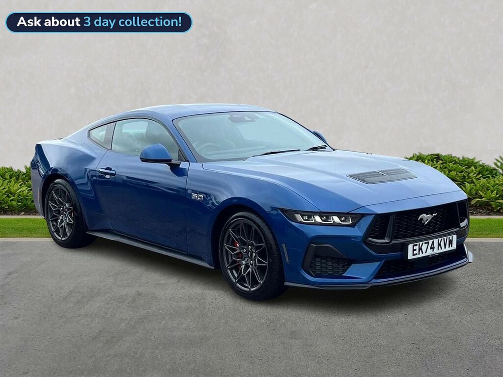 Ford Mustang 5.0 V8 Gt Coupe Selshift Euro 6 446 Ps Blue